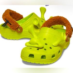 Crocs Shrek Classic Clogs Lime Punch - Men size 7 / Women size 9